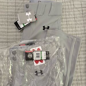 2 pair NWT Under Armour baseball pants size Large